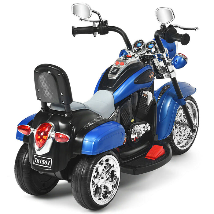 Kids Electric Motorcycle Motorbike 6V Battery Horn Headlight-