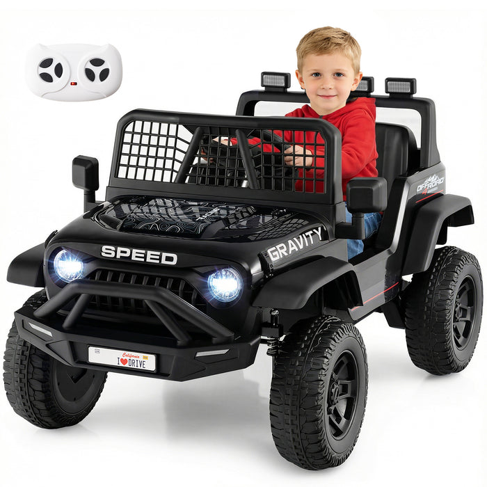 24V Battery Powered Ride On Car for Kids with Parent Remote Control-
