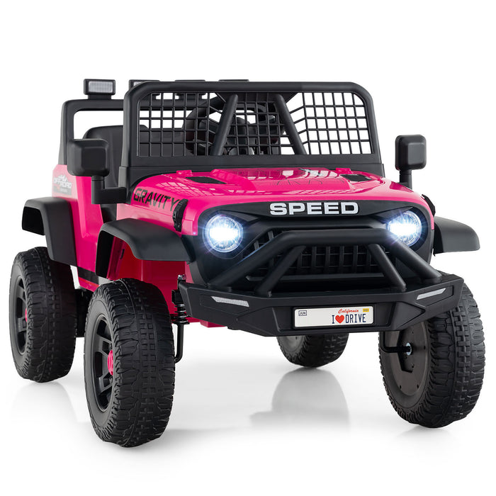 24V Battery Powered Ride On Car for Kids with Parent Remote Control-