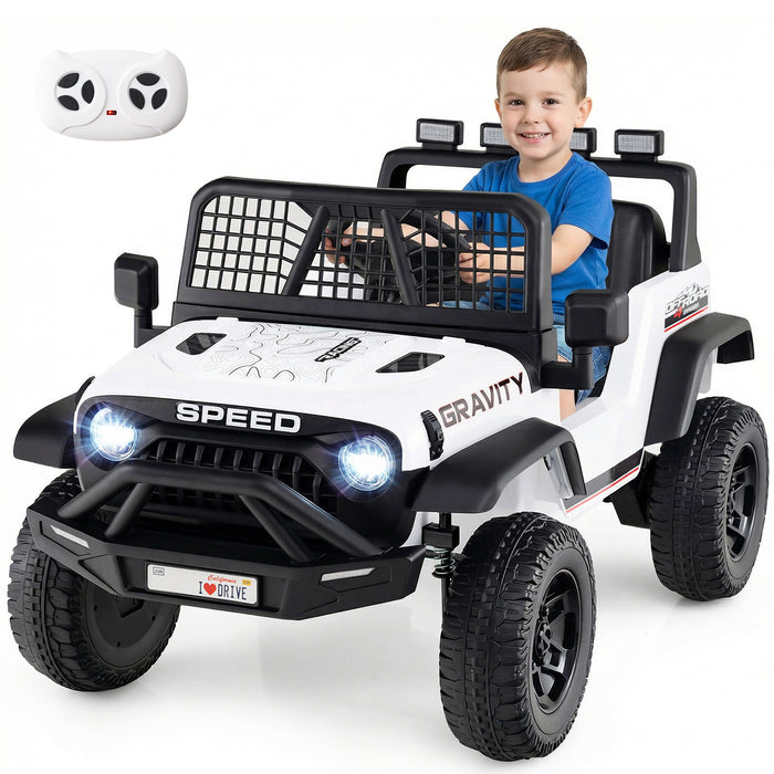 24V Battery Powered Ride On Car for Kids with Parent Remote Control-