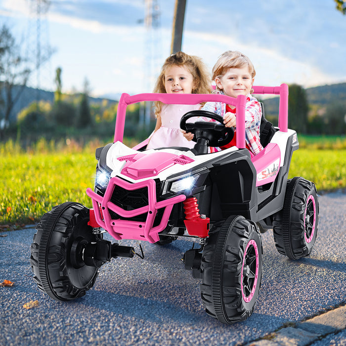 24V Kids Ride on UTV with 4 x 100W Powerful Engin and Remote Control-