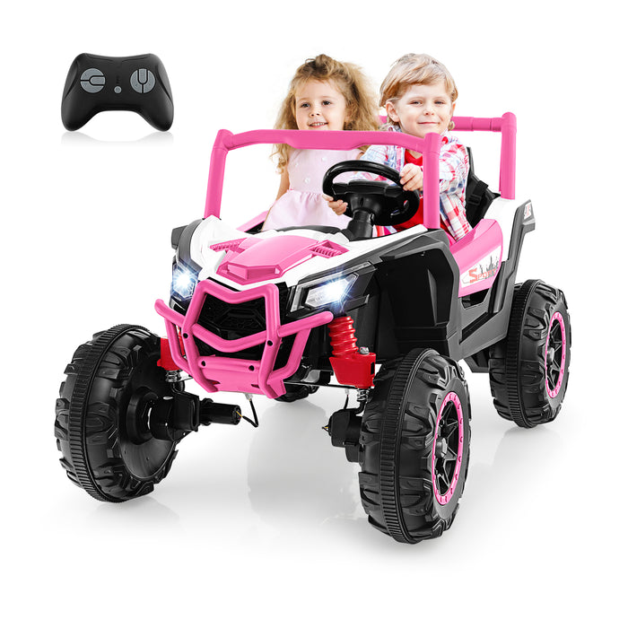 24V Kids Ride on UTV with 4 x 100W Powerful Engin and Remote Control-