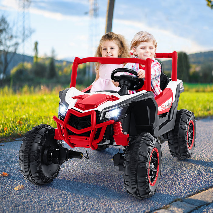 24V Kids Ride on UTV with 4 x 100W Powerful Engin and Remote Control-