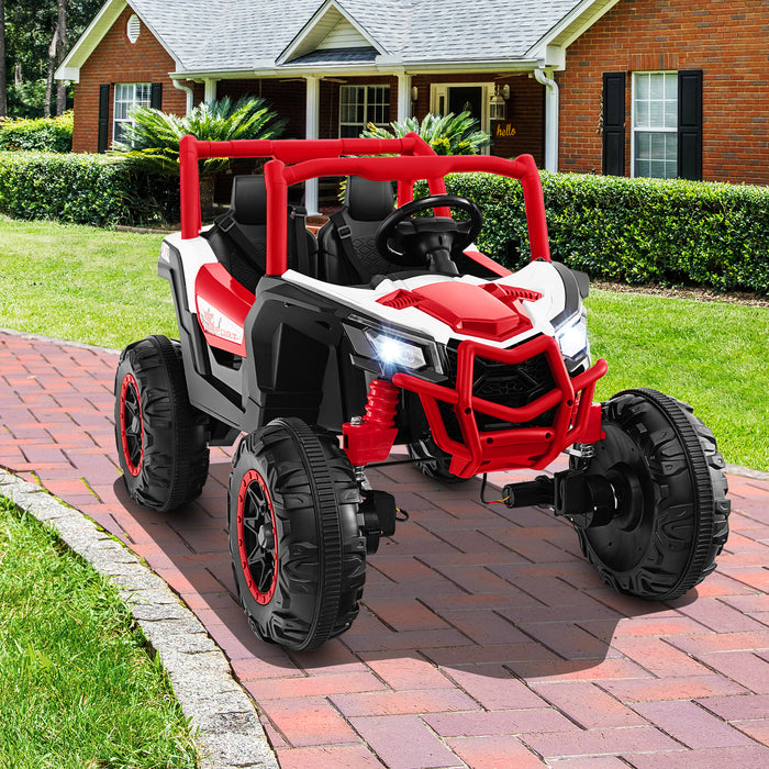 24V Kids Ride on UTV with 4 x 100W Powerful Engin and Remote Control-