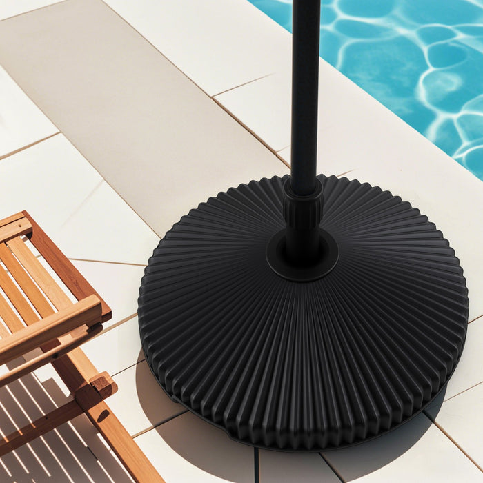 25 kg Water and Sand Weighted Umbrella Base for Poolside-