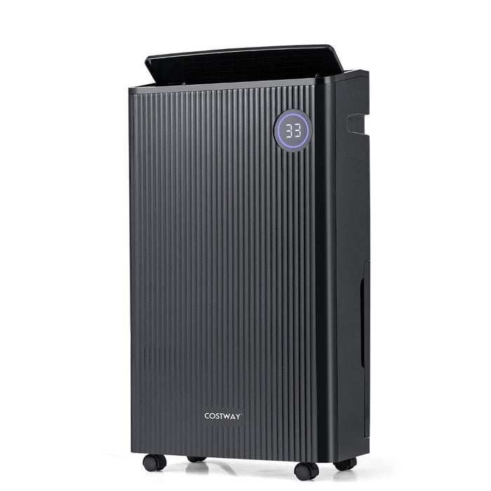 25L/D Dehumidifier for Home with 4 Modes 3-Color Indicator 24H Timer-