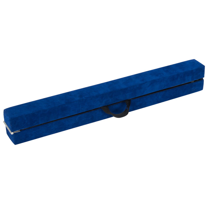 270CM Folding Balance Beam with Solid Wood Base and Anti-slip Bottom-Purple