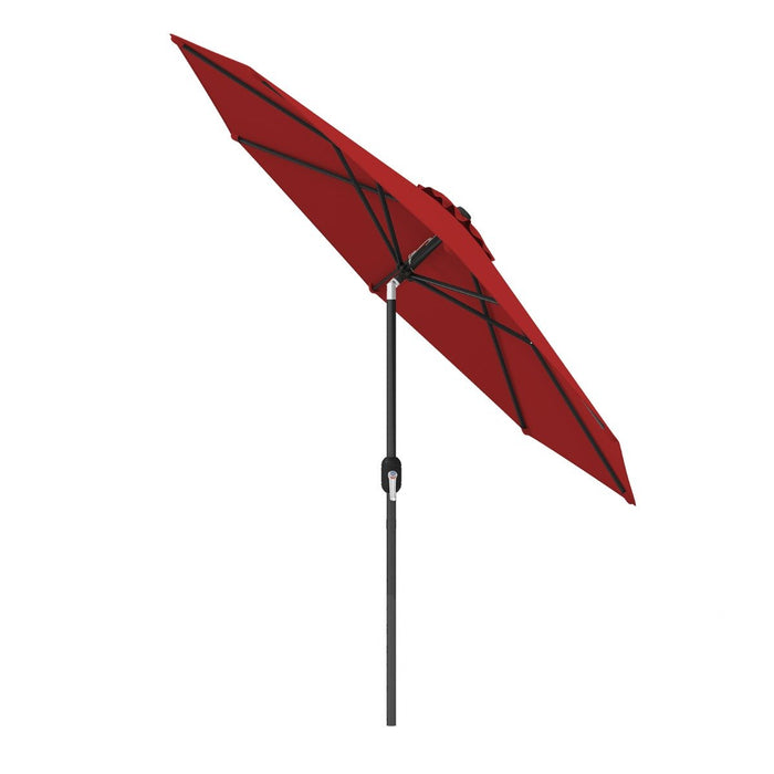 270cm Patio Umbrella Cantilever for Garden and Deck-Grey