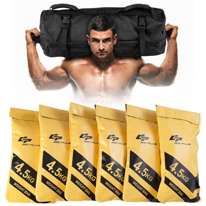 27 KG Heavy Duty Adjustable Training Sandbag of 1680D Oxford Cloth 500D PVC Net Cloth