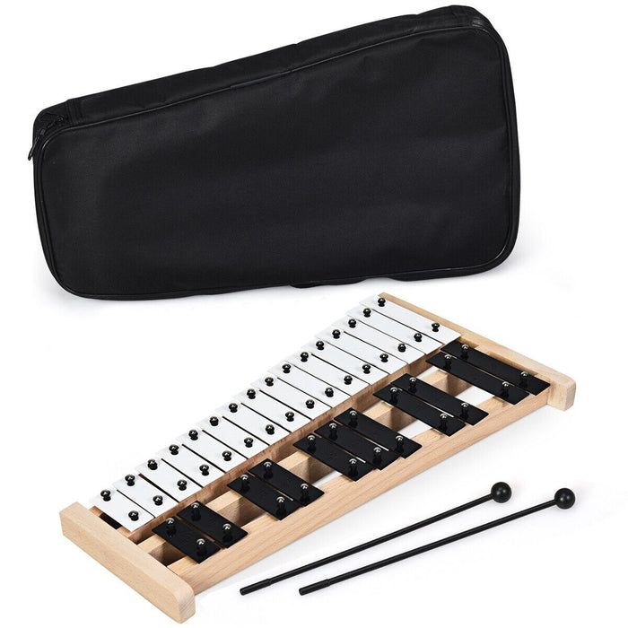27 Notes Glockenspiel Xylophone - Full Size Instrument with Carrying Bag - Ideal for Musicians and Music Enthusiasts