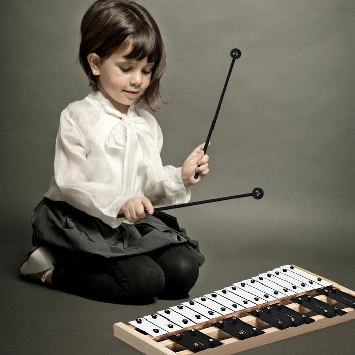 27 Notes Glockenspiel Xylophone - Full Size Instrument with Carrying Bag - Ideal for Musicians and Music Enthusiasts