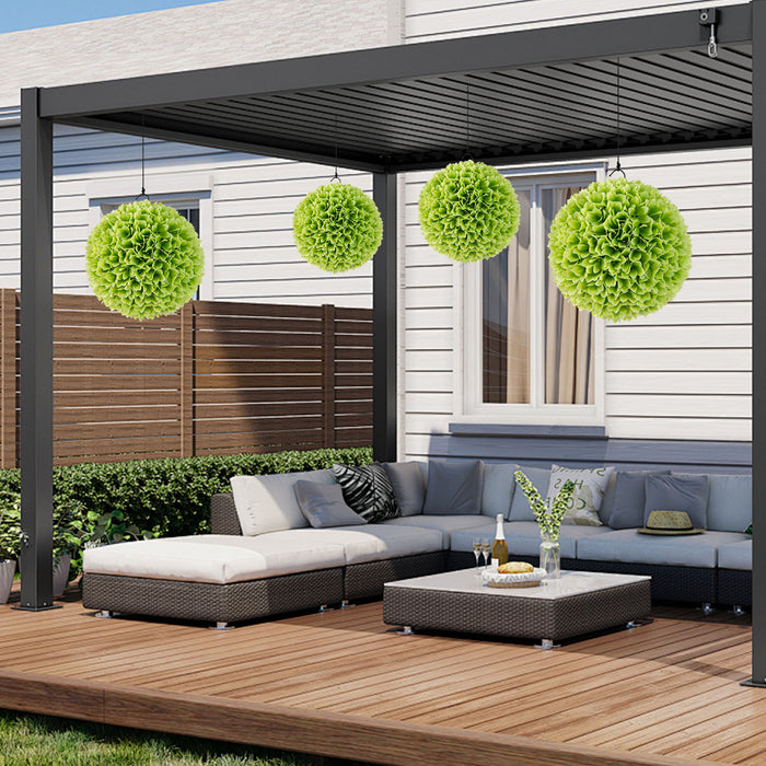 2 Pieces 28 CM Artificial Plant Topiary Balls-