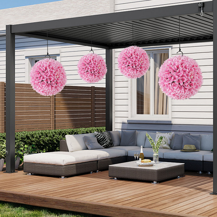 2 Pieces 28 CM Artificial Plant Topiary Balls-