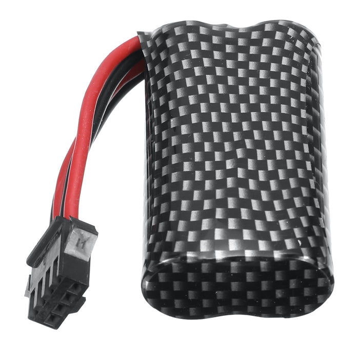 HXJRC HJ811 HJ812 Model - 7.4V 700mAh 5.18Wh Li-ion Battery with SM Plug for RC Boat Spare Parts - Ideal for Hobbyists and Vehicle Model Enthusiasts