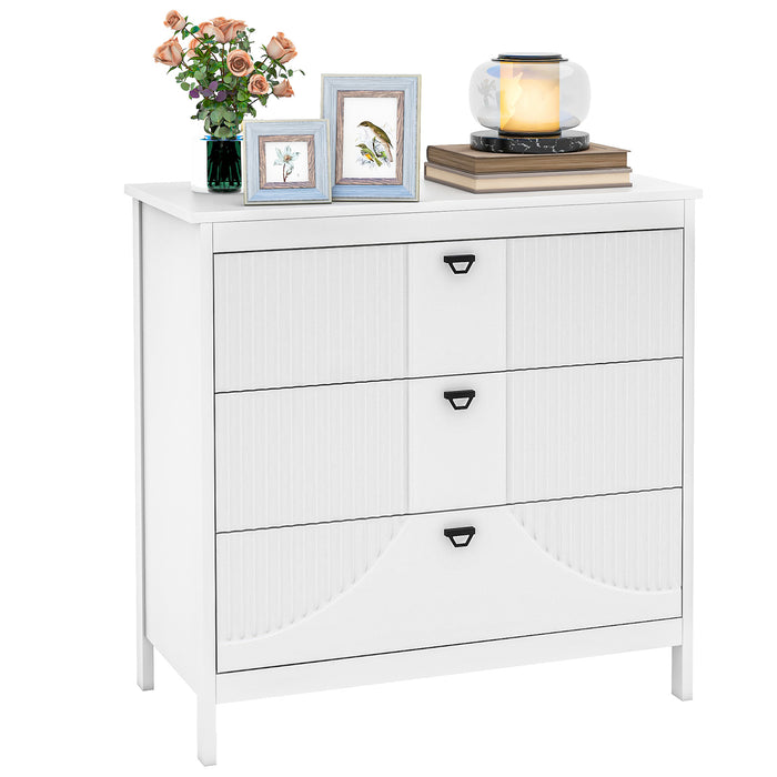 3-Drawer Dresser with Anti-toppling Kit and Storage-