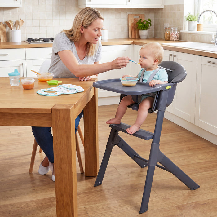 3-in-1 Baby High Chair with Detachable Tray & Safety Belt for 6-36 Months-