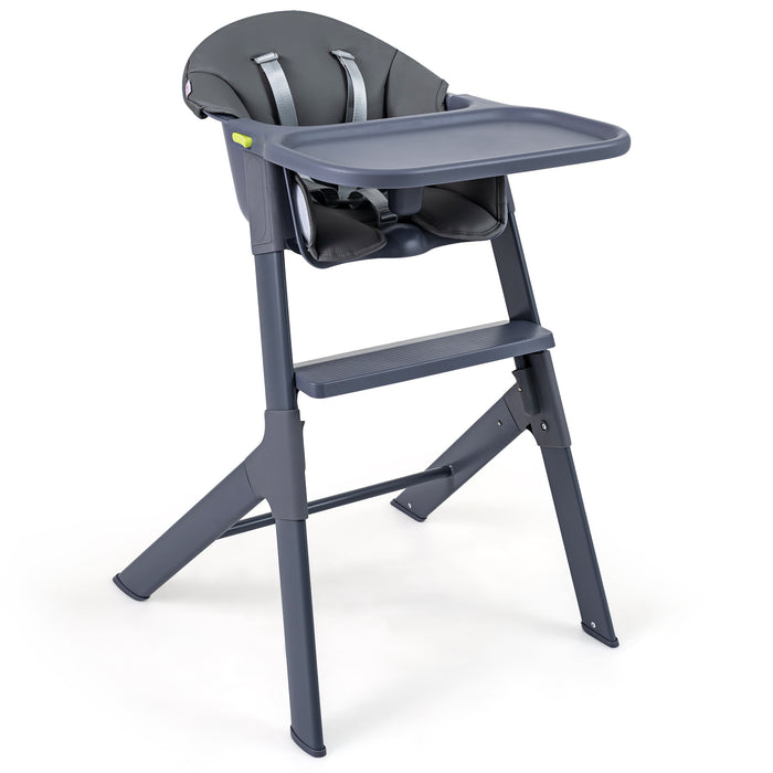 3-in-1 Baby High Chair with Detachable Tray & Safety Belt for 6-36 Months-