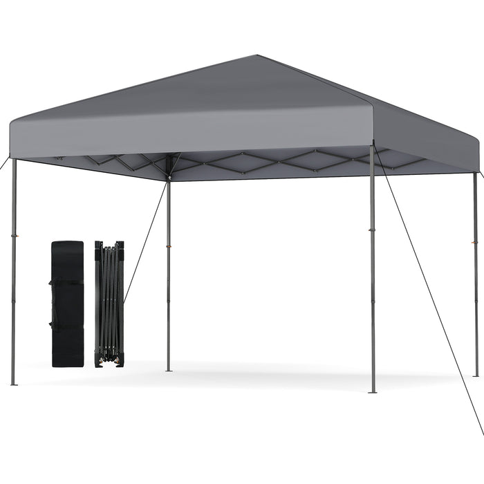 300 x 295 cm Pop up Canopy Tent with Portable Carrying Bag and Wind Ropes-