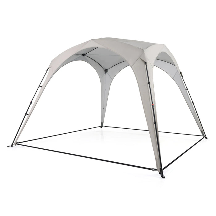 310 x 310 cm Pop up Camping Tent with Silver-coated Oxford Fabric-