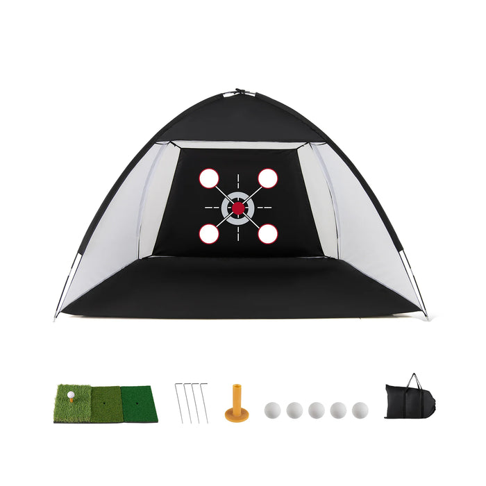 314 x 199 CM Golf Practice Net with Foldable Tri-