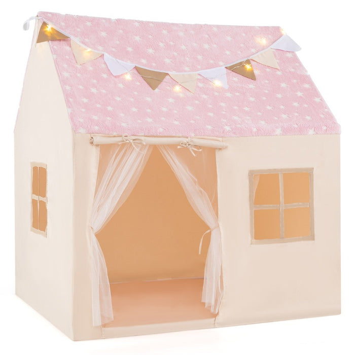 Large Toddler Playhouse with Glow in the Dark Stars-