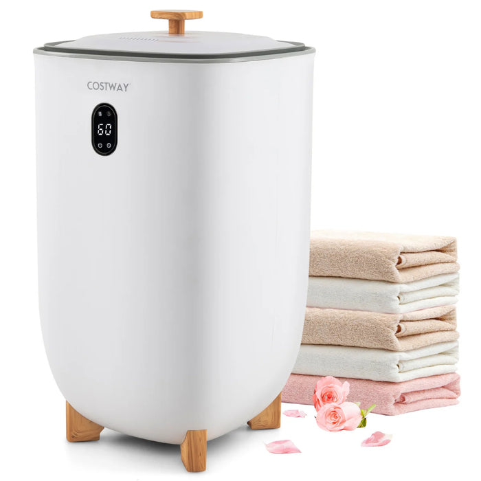 35L Large Towel Warmer Bucket with PTC Heater and Fragrant Disc Holder-