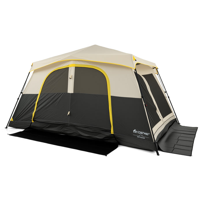 399 x 267 cm 10 Person Instant Cabin Camping Tent with Rainfly-