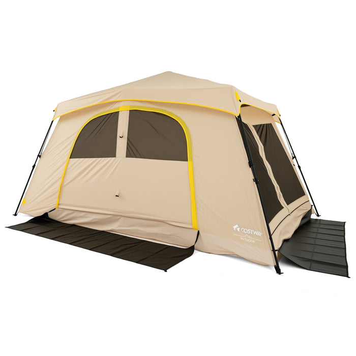 399 x 267 cm 10 Person Instant Cabin Camping Tent with Rainfly-
