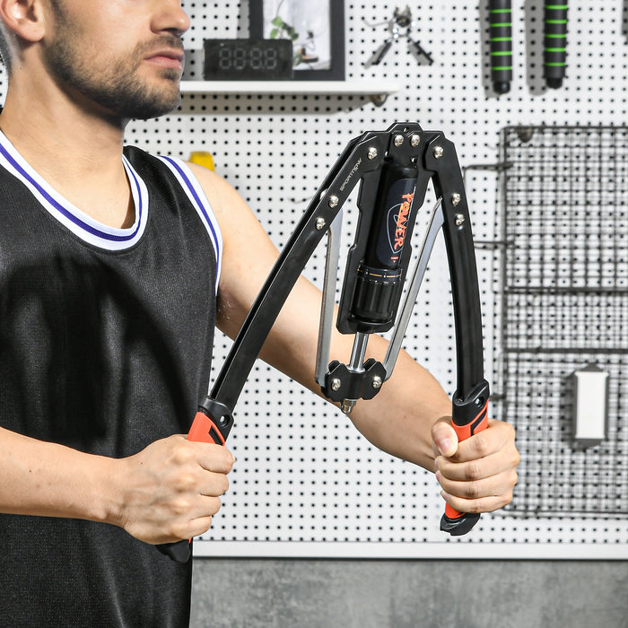 Adjustable Twister Arm Exerciser - 22-440lbs Hydraulic Power, Home Chest Expander, Strength Training Gear - Ideal for Arm, Chest, Bicep, Abdomen & Shoulder Workouts