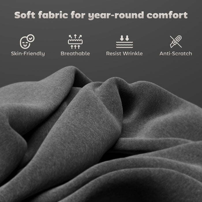 HOMCOM Velvet Dining Chairs Set of 2, Modern Upholstered Kitchen Chairs with Metal Legs, Curved Back and Padded Seat, Armless Side Chairs for Dining Room, Bedroom, Living Room, Grey