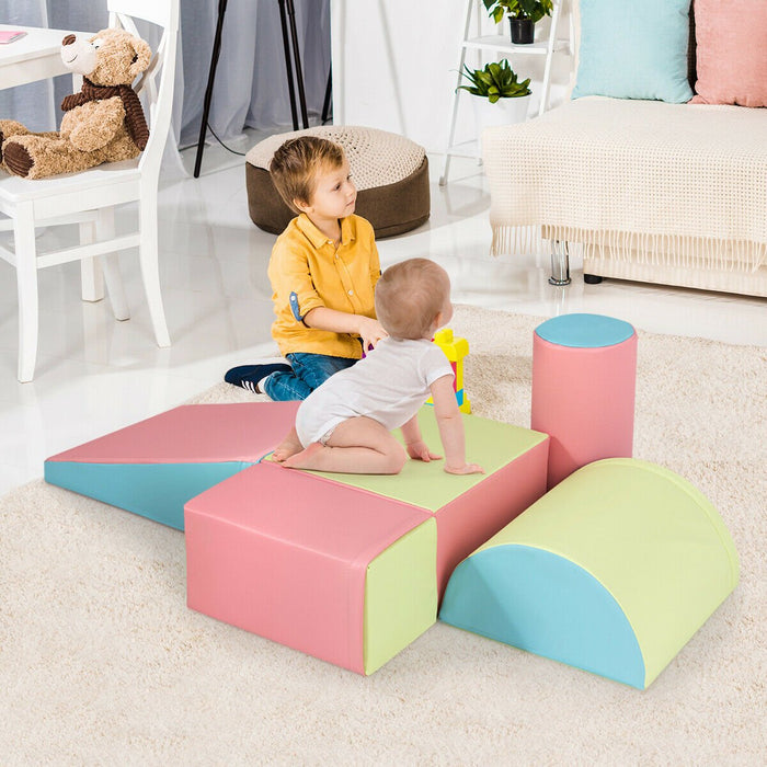 5-Piece Foam Baby Climb and Crawl Activity Play Set-