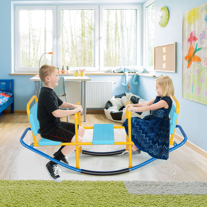 3-Person Kids Seesaw Teeter Totter for Kids Age 3-8-