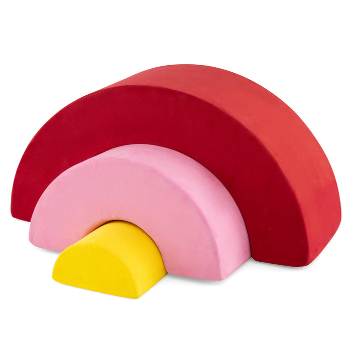 3 Piece Toddlers Climbing Toys with Elastic Filling-