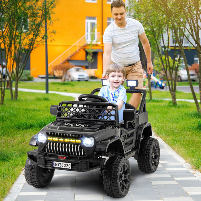 12V Kids Ride on Truck Battery Powered Car with Parental Remote-