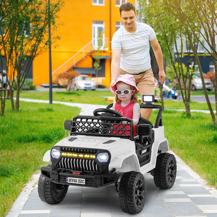 12V Kids Ride on Truck Battery Powered Car with Parental Remote-