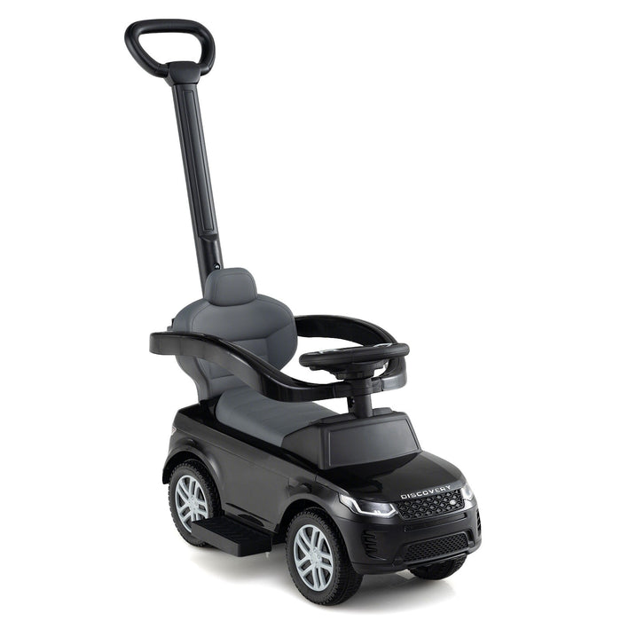 3 in 1 Push Car for Toddlers Licensed Land Rover Discovery Ride on Toy-