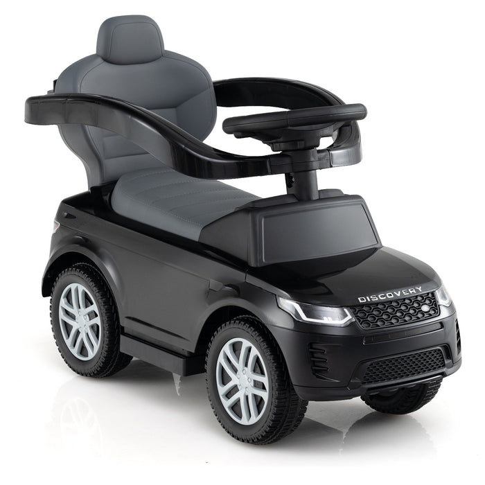 3 in 1 Push Car for Toddlers Licensed Land Rover Discovery Ride on Toy-