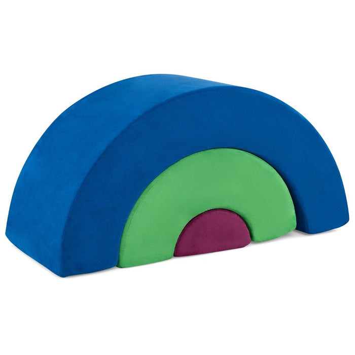 3 Piece Toddlers Climbing Toys with Elastic Filling-