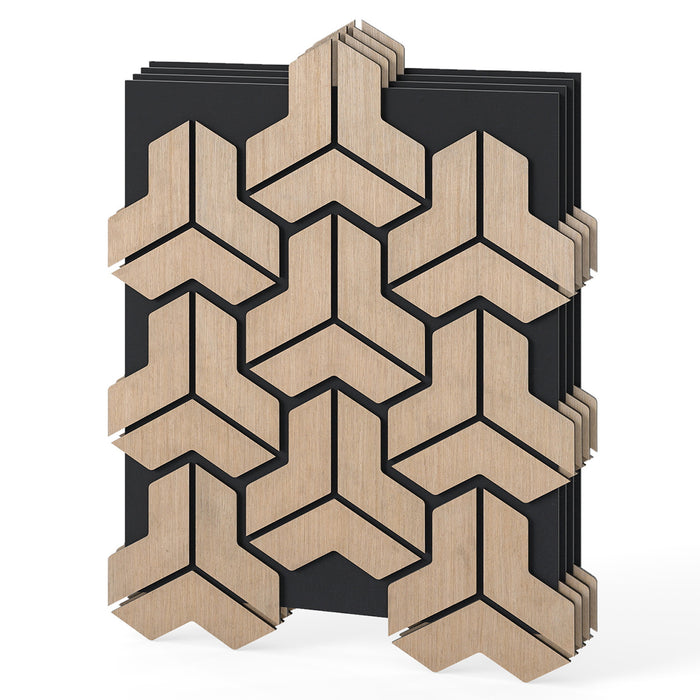 4 Pack Acoustic Panels for Walls 83 x 65 cm Sound Absorbing Panel-