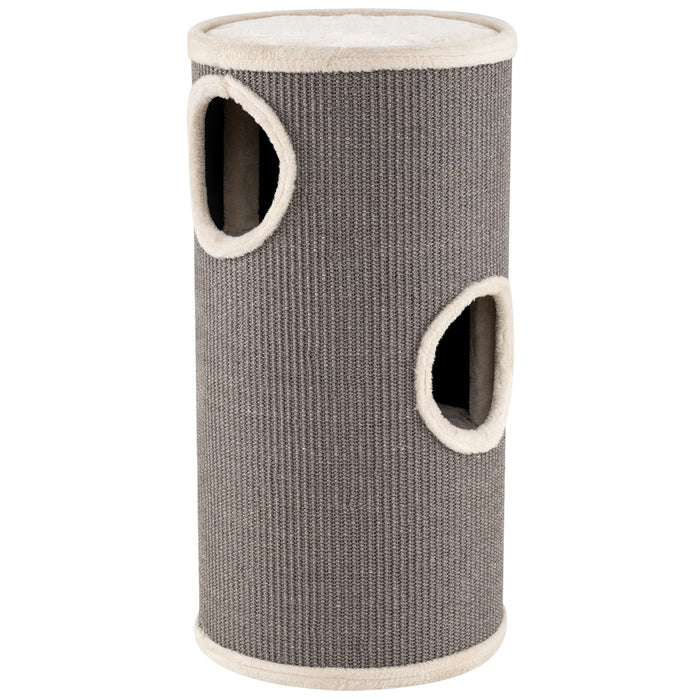 4-Story Cat Condo with Sisal Scratching Pad for Indoor Cats-