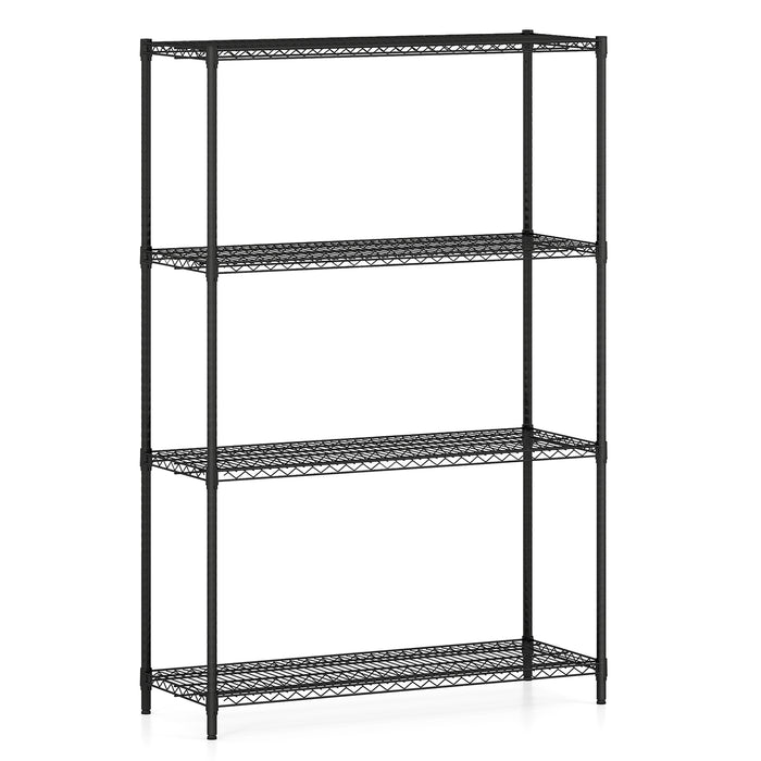 4/5/6-Tier Wire Shelving Unit Adjustable Metal Storage Shelves with V-shaped Shelving Rack-6-Tier