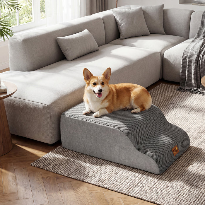 5-step Dog Foam Stairs for High Bed Sofa Couch Transformative High-