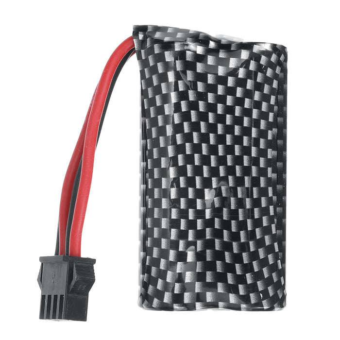 HXJRC HJ811 HJ812 Model - 7.4V 700mAh 5.18Wh Li-ion Battery with SM Plug for RC Boat Spare Parts - Ideal for Hobbyists and Vehicle Model Enthusiasts