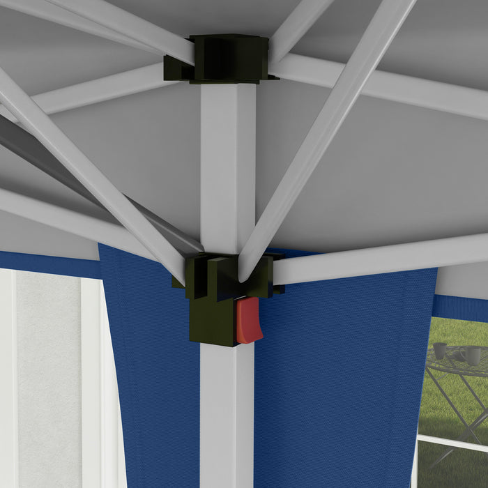Large 6x3m Outdoor Gazebo - Waterproof Canopy Marquee for Garden Parties - Perfect Shelter for Events and Gatherings