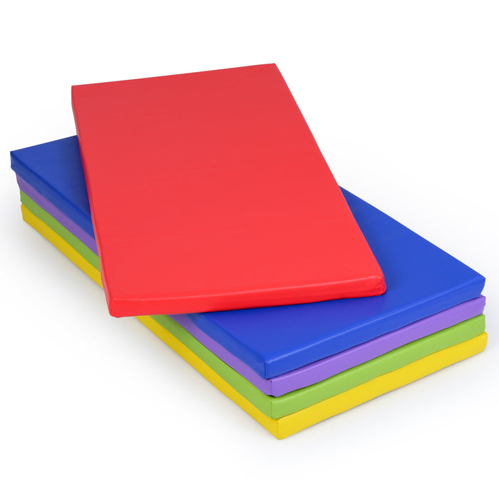 5-Pack Kids Nap Mats 5.5 CM Thick Sponge Rest Mats with PU Covers for Toddlers-