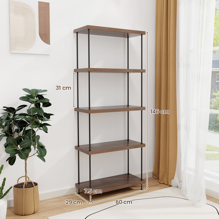 2 Pack 3-Tier Multipurpose Display Rack with Metal Frame
