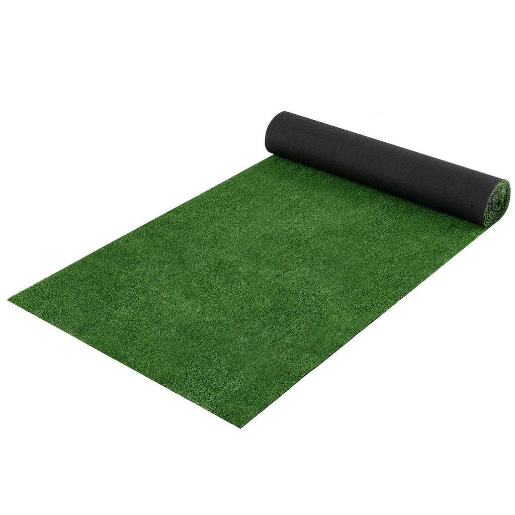 5 x 1 M Artificial Turf Rug with Low 7 mm Pile Height and Drainage Holes