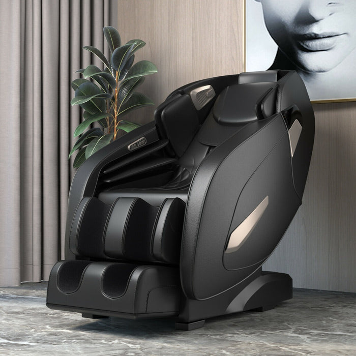 Electric Shiatsu Massage Chair with SL Track, Bluetooth, Heat and Airbag-