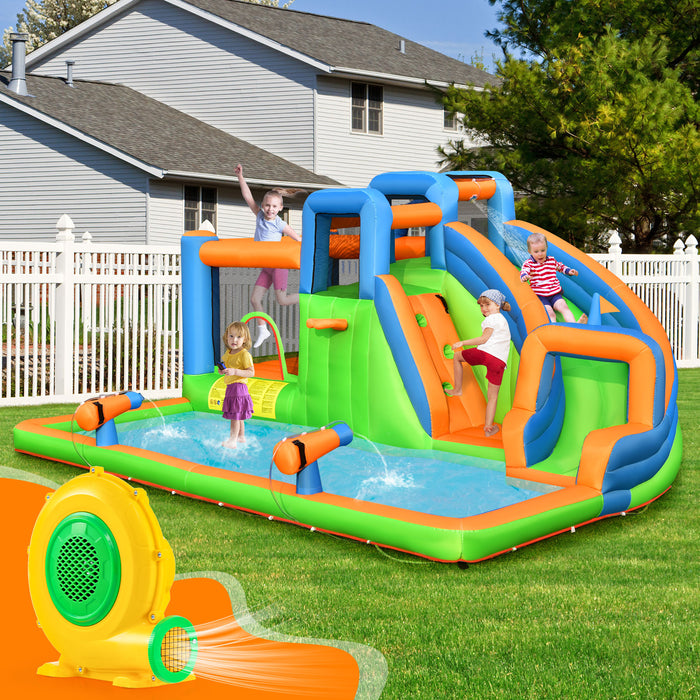 Inflatable Blower, 680W/950W Model - High-Power Air Pump for Bounce Houses - Ideal Solution for Quickly Inflating Outdoor Play Equipment