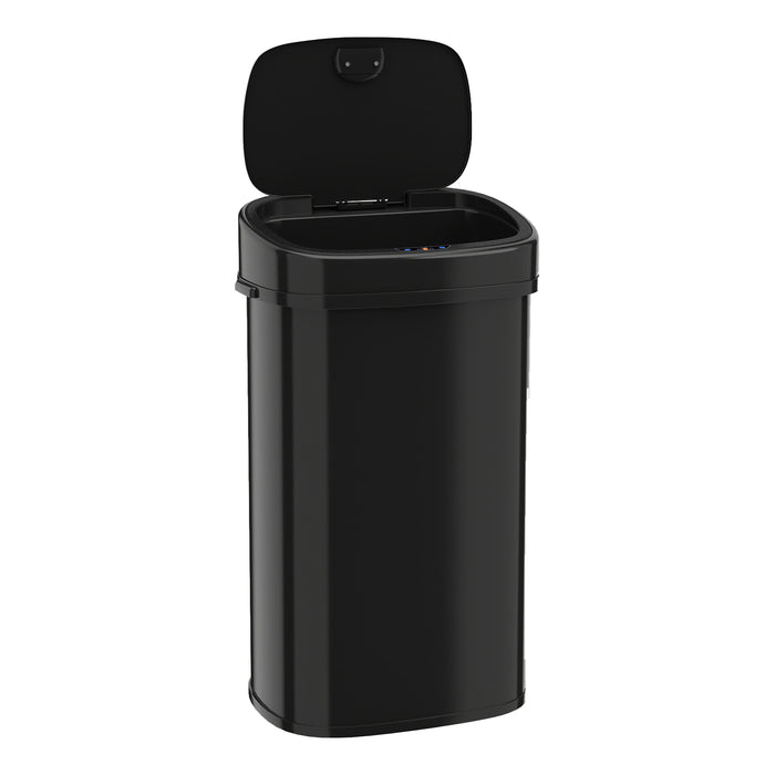 58L Trash Can with Dual-Zone Design Automatic Touchless Waste Bin-